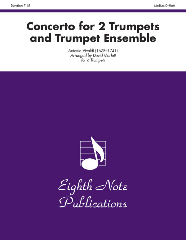 トランペット譜面 CONCERTO FOR 2 TRUMPETS AND TRUMPET ENSEMBLE - 6 TRUMPETS [SHT-TP-123944]