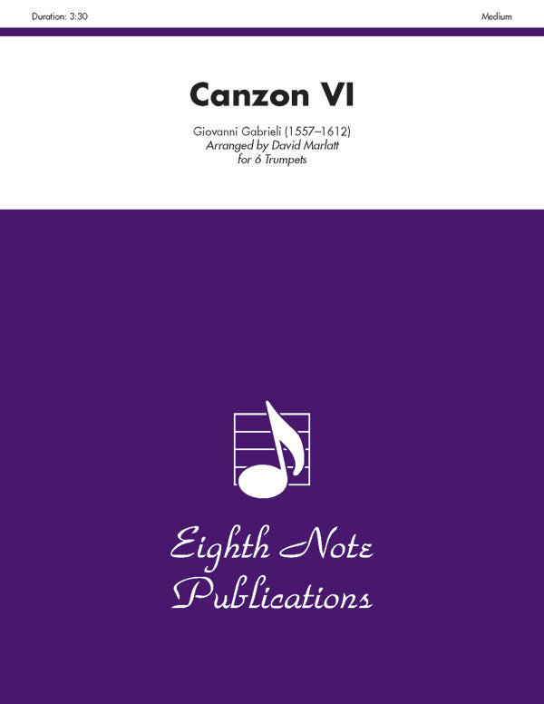トランペット譜面 CANZON VI - 6 TRUMPETS [SHT-TP-123903]