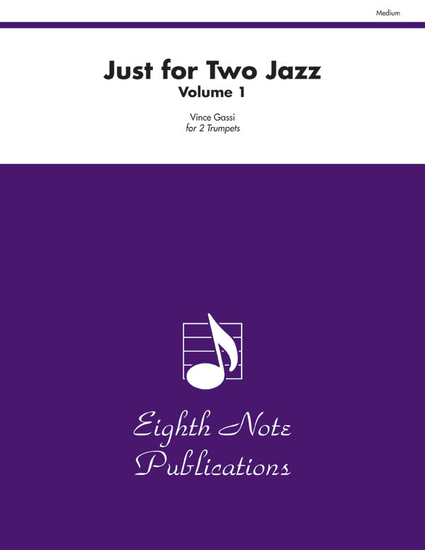 楽譜書籍・教則本 JUST FOR TWO JAZZ, VOLUME 1 - 2 TRUMPETS [BOOKM-123727]
