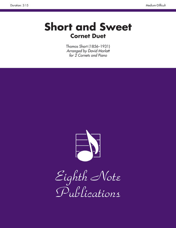 トランペット譜面 SHORT AND SWEET - 2 CORNETS & PIANO [SHT-TP-122808]