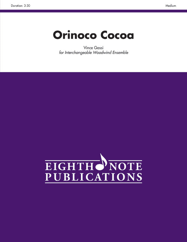 木管譜面 ORINOCO COCOA - INTERCHANGEABLE WOODWIND ENSEMBLE [SHT-WW-81888]