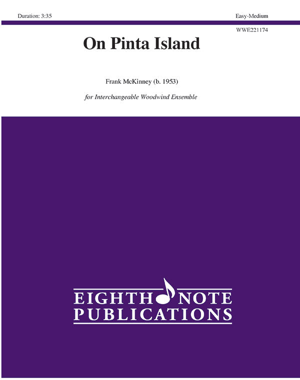 木管譜面 ON PINTA ISLAND - INTERCHANGEABLE WOODWIND ENSEMBLE [SHT-WW-129028]
