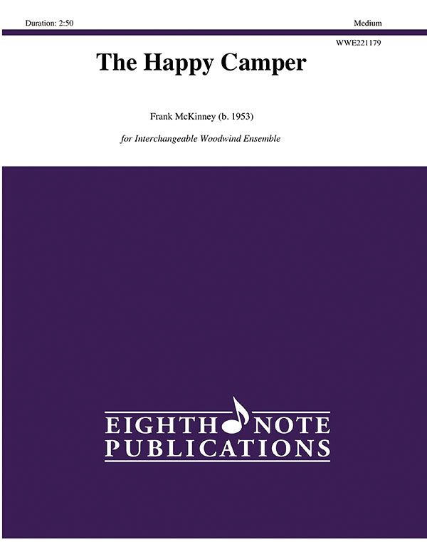 木管譜面 HAPPY CAMPER, THE - INTERCHANGEABLE WOODWIND ENSEMBLE [SHT-WW-131411]