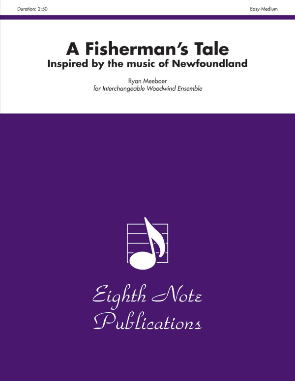 木管譜面 FISHERMAN'S TALE, A - INTERCHANGEABLE WOODWIND ENSEMBLE [SHT-WW-124264]