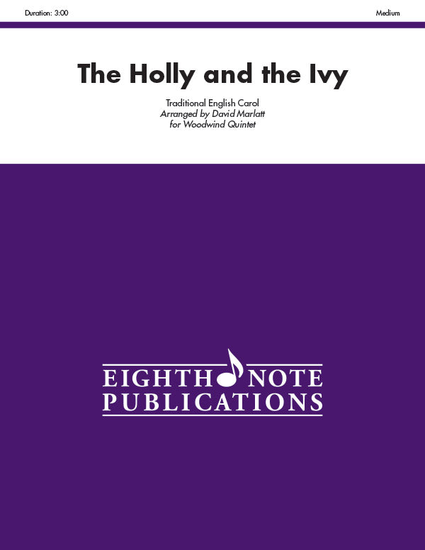 木管譜面 HOLLY AND THE IVY, THE - WOODWIND QUINTET [SHT-WW-124622]