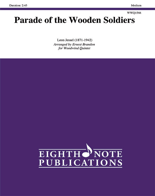 木管譜面 PARADE OF THE WOODEN SOLDIERS - WOODWIND QUINTET [SHT-WW-125906]