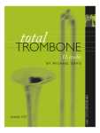 楽譜書籍・教則本 TOTAL TROMBONE - 13 ETUDES トータル・トロンボーン ＣＤ付き [BOOKM-87741]