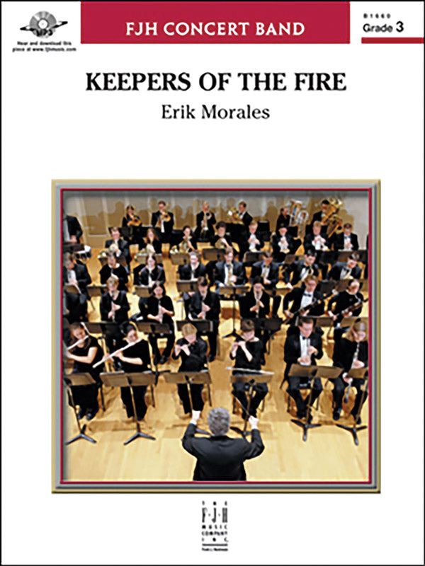 吹奏楽 譜面セット KEEPERS OF THE FIRE [SHT-CBD-132582]