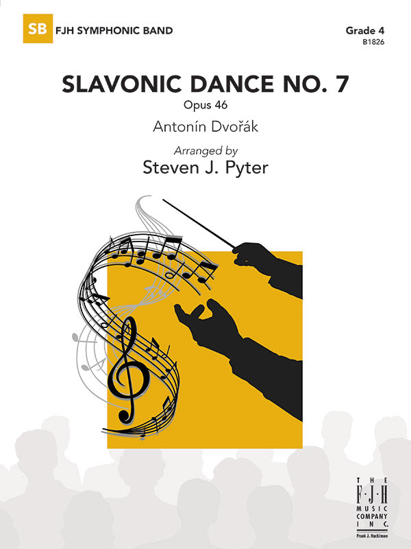 吹奏楽 譜面セット SLAVONIC DANCE NO. 7 ( OPUS 46 ) [SHT-CBD-132644]