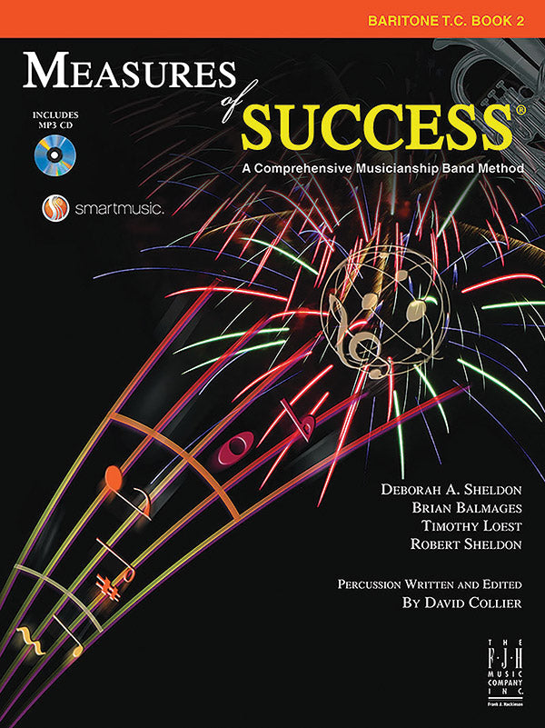 吹奏楽 譜面セット MEASURES OF SUCCESS BARITONE T.C. BOOK 2 [SHT-CBD-133928]