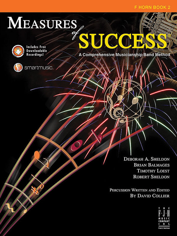 吹奏楽 譜面セット MEASURES OF SUCCESS F HORN BOOK 2 [SHT-CBD-133929]