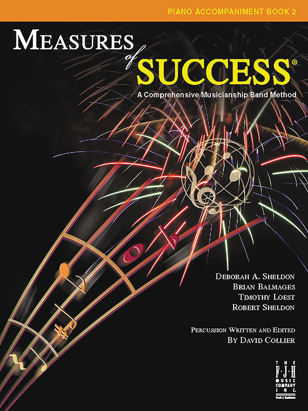 吹奏楽 譜面セット MEASURES OF SUCCESS PIANO ACCOMPANIMENT BOOK 2 [SHT-CBD-133931]