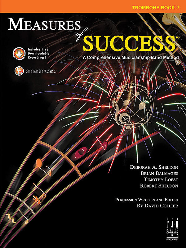 吹奏楽 譜面セット MEASURES OF SUCCESS TROMBONE BOOK 2 [SHT-CBD-133932]