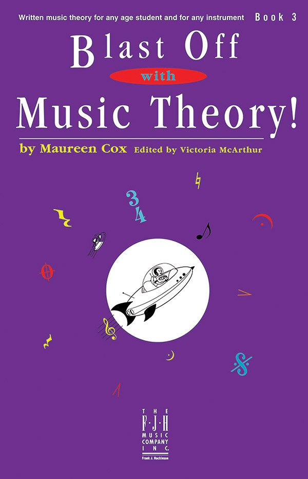 書籍 BLAST OFF WITH MUSIC THEORY! BOOK 3 [BOOK-133361]