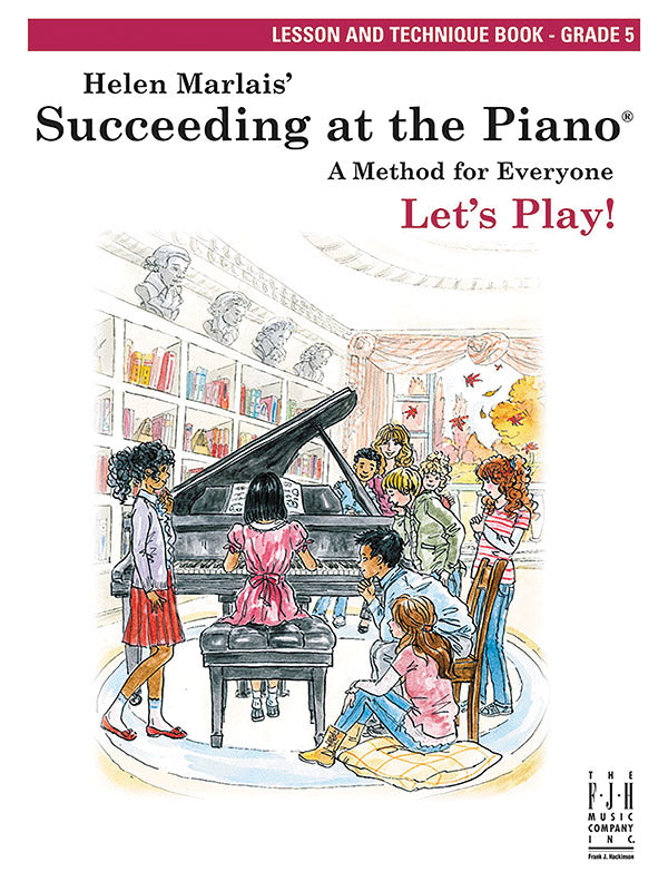 楽譜書籍・教則本 SUCCEEDING AT THE PIANO, LESSON & TECHNIQUE BOOK - GRADE 5 [BOOKM-133710]