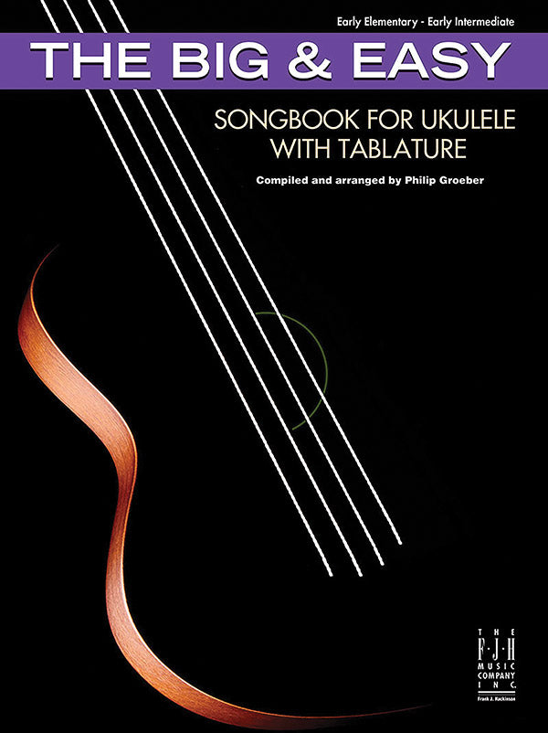 楽譜書籍・教則本 BIG & EASY SONGBOOK FOR UKULELE WITH TABLATURE, THE [BOOKM-132777]
