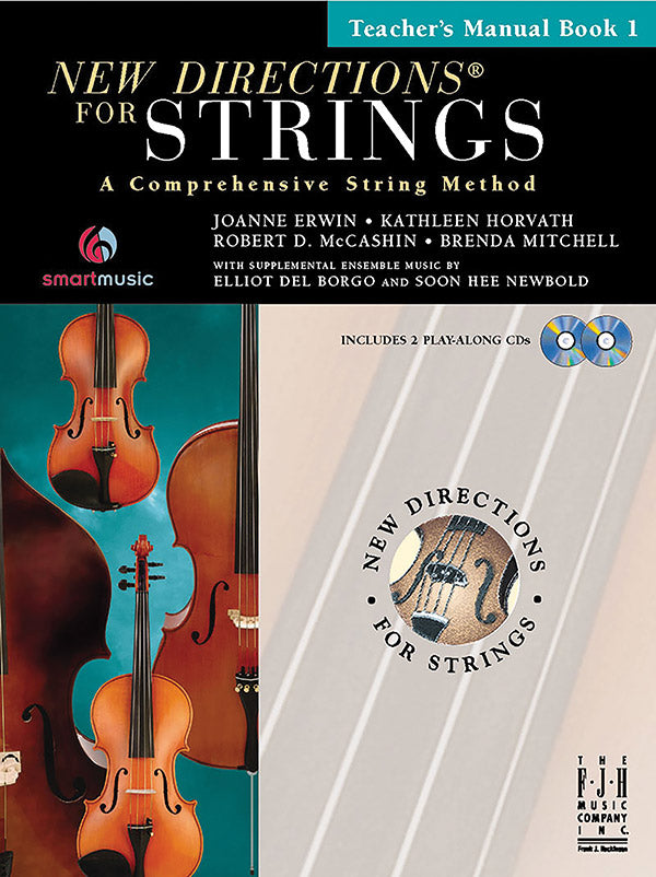 弦楽合奏 譜面セット NEW DIRECTIONS® FOR STRINGS, TEACHER MANUAL BOOK 1 [SHT-STO-133868]