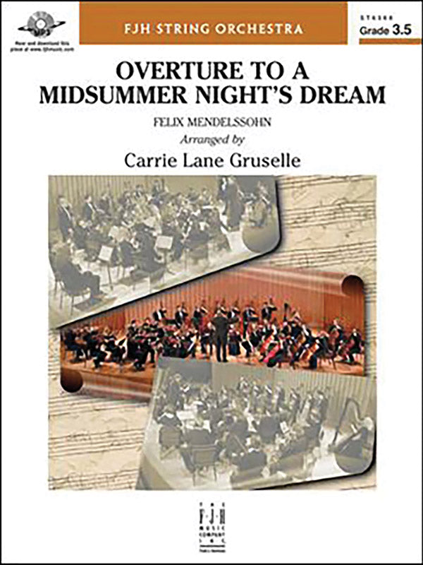 弦楽合奏 譜面セット OVERTURE TO A MIDSUMMER NIGHT'S DREAM [SHT-STO-133165]