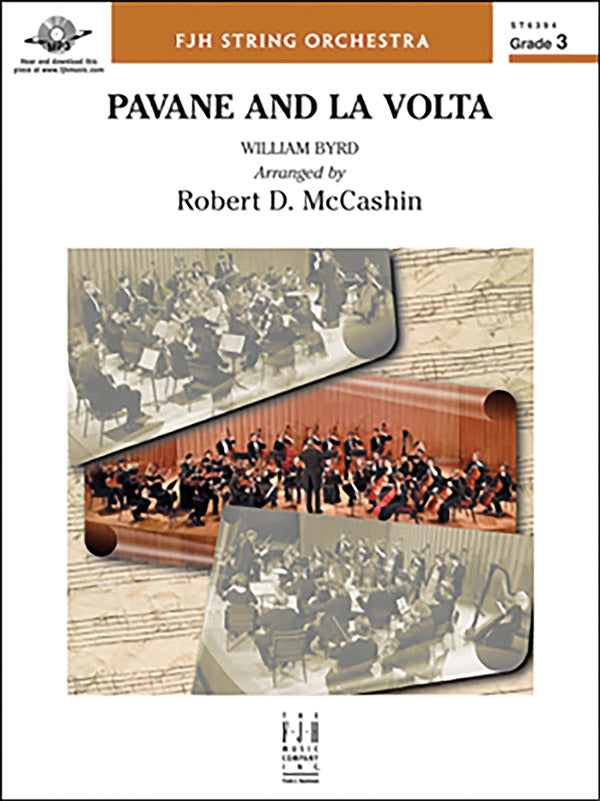 弦楽合奏 譜面セット PAVANE AND LA VOLTA [SHT-STO-133173]