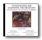 CD EXTRAVAGANZA FOR SAXOPHONE & ORCH. [CD-75160]