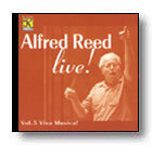 CD ALFRED REED LIVE! VOL. 5 [CD-75164]