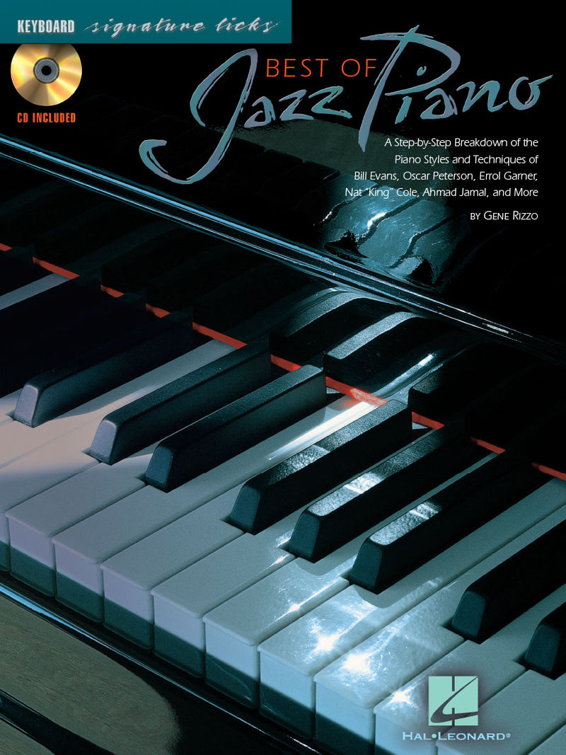 楽譜書籍・教則本 BEST OF JAZZ PIANO - A STEP-BY-STEP BREAKDOWN OF THE PIANO STYLES & TECHNIQUES OF BILL EVANS, OSCAR PETERSON, & OTHERS ベスト・オブ・ジャズ・ピアノ ＣＤ付 [BOOKM-51921]