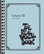 楽譜書籍・教則本 REAL VOCAL BOOK – VOLUME III, THE - LOW VOICE [BOOKM-102867]