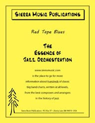 ビッグバンド 譜面セット RED TAPE BLUES レッド・テープ・ブルース [SHTB-3974]
