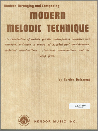 楽譜書籍・教則本 MODERN MELODIC TECHNIQUE [BOOKM-35876]
