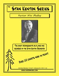 ビッグバンド 譜面セット STAN KENTON "HITS" MEDLEY スタン・ケントン・ヒット・メドレー [SHTB-3881]