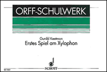 楽譜書籍・教則本 ERSTES SPIEL AM XYLOPHON ( BEGINNING EXERCISES FOR XYLOPHONE ) - GERMAN LANGUAGE [BOOKM-63234]