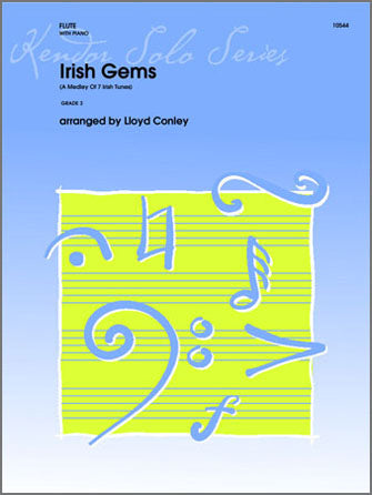 フルート譜面 IRISH GEMS ( A MEDLEY OF 7 IRISH TUNES ) [SHT-FLT-67639]