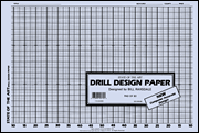 グッズ DRILL DESIGN PAPER 18INCHES X 12INCHES ドリル・デザイン用紙 ４５７mm×３０５mm [GOODS-42889]