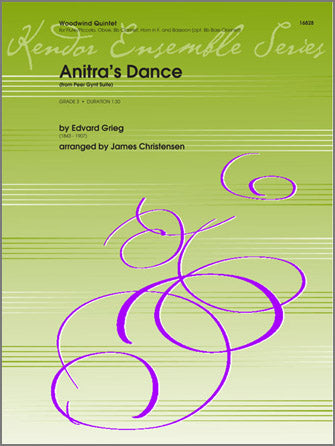 木管譜面 ANITRA'S DANCE ( FROM PEER GYNT SUITE ) [SHT-WW-82196]