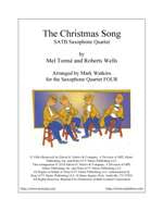 サックス譜面 CHRISTMAS SONG, THE [SHT-SAX-129920]