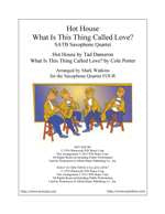 サックス譜面 HOT HOUSE / WHAT IS THIS THING CALLED LOVE [SHT-SAX-129921]